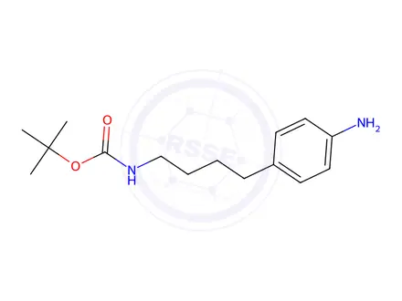 Chemical structure of tert-Butyl (4-(4-aminophenyl)butyl)carbamate