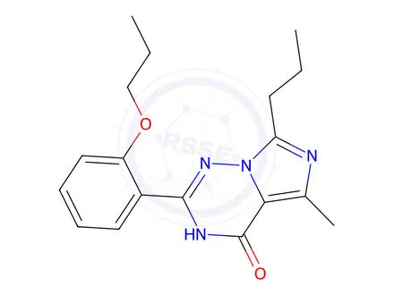 Chemical structure of Vardenafil Impurity 52