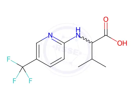Chemical structure of Valine Impurity 120