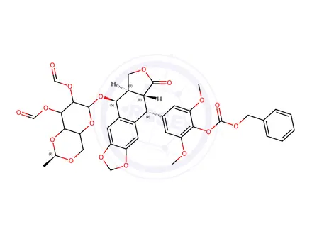 Chemical structure of Etoposide EP Impurity G