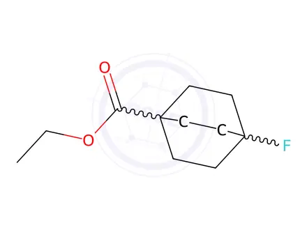 Chemical structure of Ethyl 4-fluorobicyclo[2.2.2]Octane-1-carboxylate