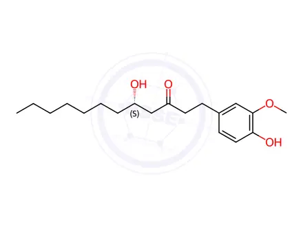 Chemical structure of 8-Gingerol
