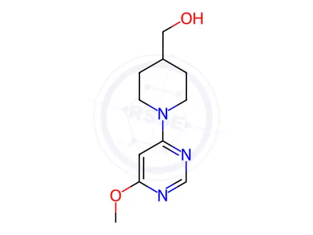 Chemical structure of [1-(6-Methoxy-pyriMidin-4-yl)-piperidin-4-yl]-Methanol