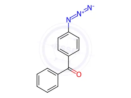 Chemical structure of 4-Azidobenzophenone