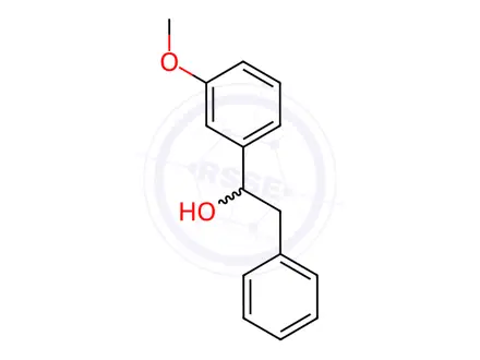 Chemical structure of 1-(3-methoxyphenyl)-2-phenylethanol