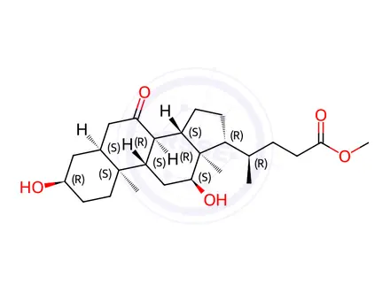 Chemical structure of Methyl 7-ketocholate
