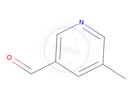 Chemical structure of 5-Methylpyridine-3-carboxaldehyde