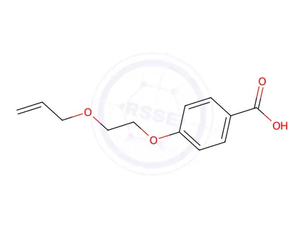 Chemical structure of 4-(2-Prop-2-enoxyethoxy)benzoic acid