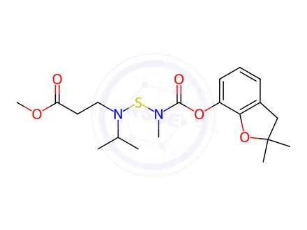 Chemical structure of Benfuracarb-methyl