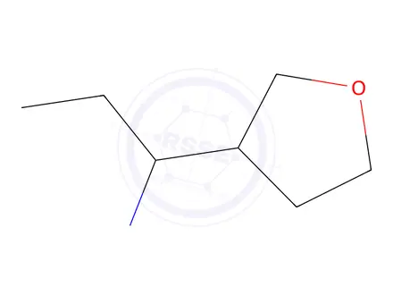 Chemical structure of 1-(oxolan-3-yl)propan-1-amine