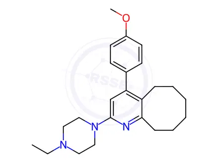 Chemical structure of Blonanserin Impurity 52