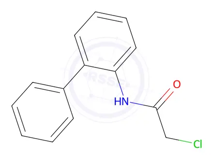 Chemical structure of 2-Chloro-2-phenylacetanilide