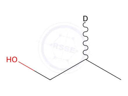 Chemical structure of n-Propyl-2-d1 Alcohol