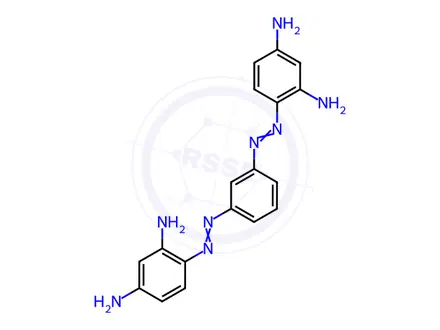 Chemical structure of Bismarck Brown