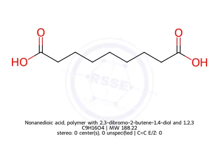 Chemical structure of Azelaic acid