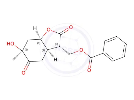 Chemical structure of Paeonilactone C