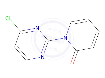 Chemical structure of 1-(4-Chloropyrimidin-2-yl)pyridin-2(1h)-one