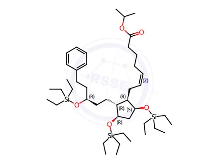 Chemical structure of Latanoprost EP Impurity J