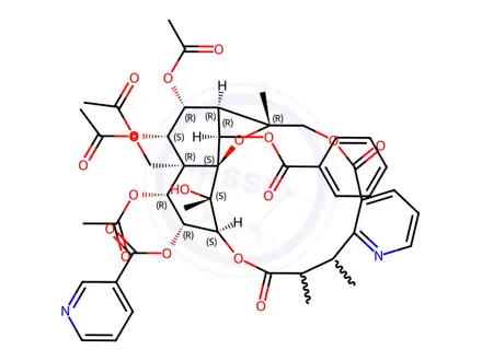 Chemical structure of Hyponine D