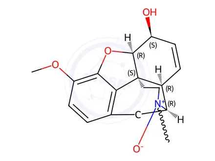 Chemical structure of Codeine Phosphate Impurity 10 (Codeine Phosphate EP Impurity J)