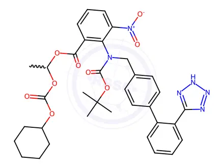 Chemical structure of Olmesartan Impurity 109