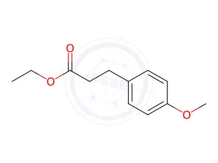 Chemical structure of Ethyl 3-(4-methoxyphenyl)propanoate