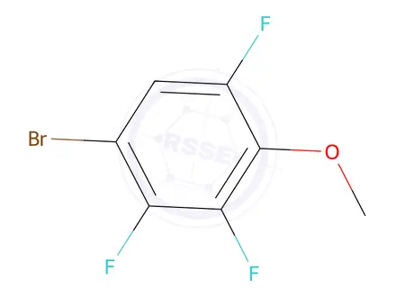 Chemical structure of 4-Bromo-2,3,6-trifluoroanisole