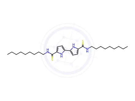 Chemical structure of N5,N5'-Dinonyl-1H,1'H-[2,2'-bipyrrole]-5,5'-bis(carbothioamide)