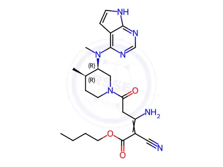 Chemical structure of Tofacitinib Citrate Impurity 49