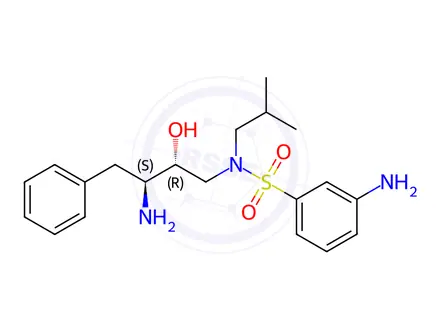 Chemical structure of Darunavir Impurity 40
