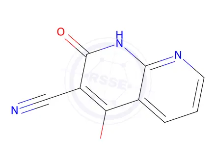 Chemical structure of 1,8-Naphthyridine-3-carbonitrile,1,2-dihydro-4-hydroxy-2-oxo-(9CI)