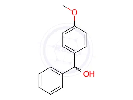Chemical structure of 4-Methoxybenzhydrol