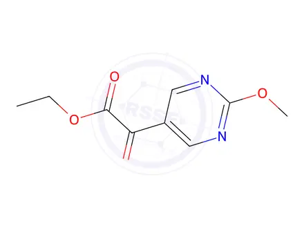 Chemical structure of Ethyl 2-(2-Methoxy-5-pyrimidinyl)-2-oxoacetate