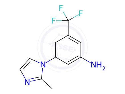 Chemical structure of Nilotinib Impurity 106