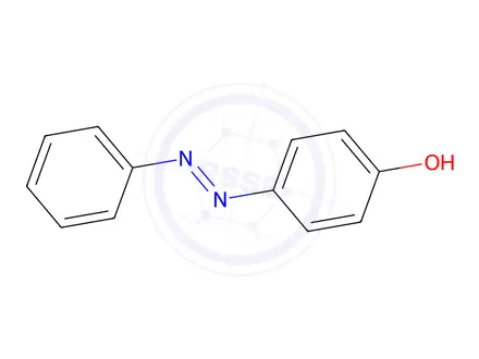 Chemical structure of 4-Phenylazophenol