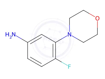 Chemical structure of Linezolid Impurity 210