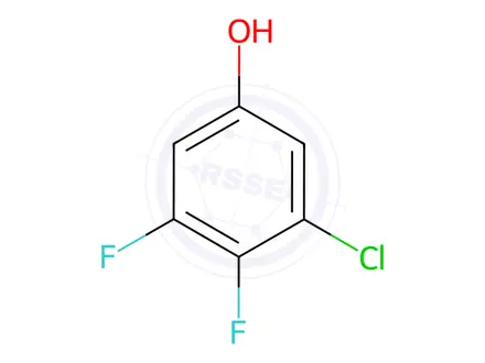 Chemical structure of 3-Chloro-4,5-difluorophenol