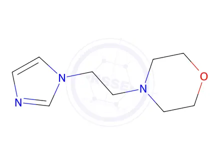 Chemical structure of 4-(2-(1H-Imidazol-1-yl)ethyl)Morpholine