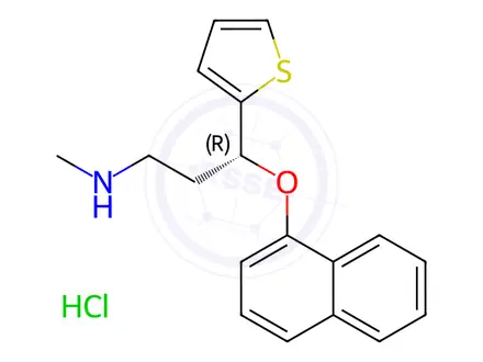 Chemical structure of Duloxetine Impurity A