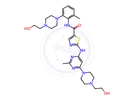 Chemical structure of Dasatinib Impurity 166