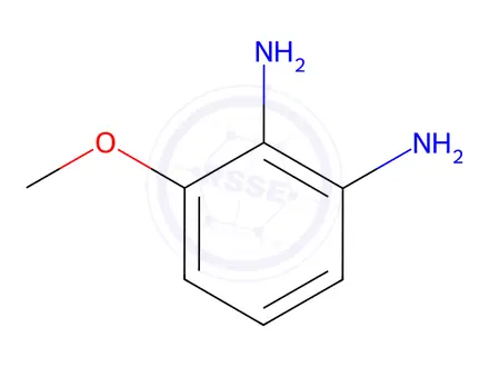 Chemical structure of 3-methoxybenzene-1,2-diamine