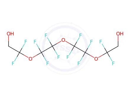 Chemical structure of 1H,1H,11H,11H-Perfluoro-3,6,9-Trioxaundecane-1,11-Diol