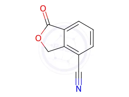 Chemical structure of 4-Cyanophthalide