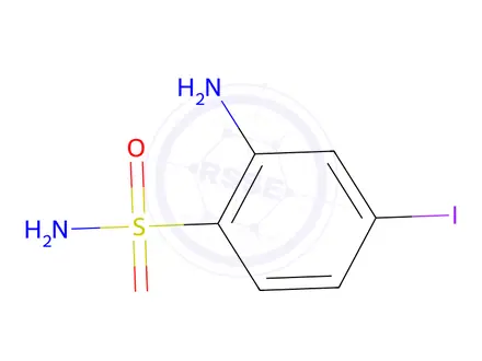 Chemical structure of 2-Amino-4-iodobenzenesulfonamide
