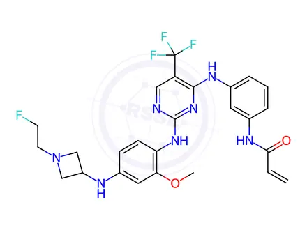 Chemical structure of Rociletinib Impurity 1