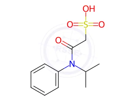 Chemical structure of Propachlor-ESA