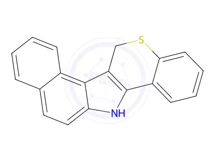 Chemical structure of 6,13-Dihydrobenzo[e][1]benzothiopyrano[4,3-b]indole