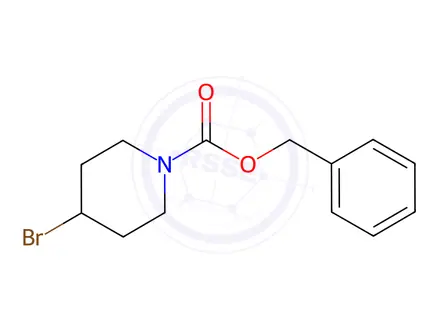 Chemical structure of Benzyl 4-Bromopiperidine-1-carboxylate