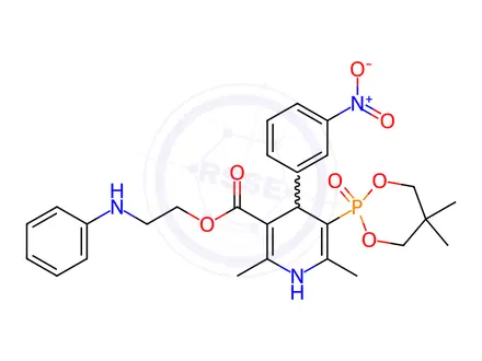 Chemical structure of N-debenzyl Efonidipine