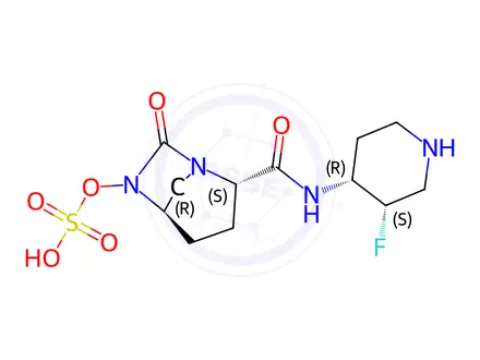 Chemical structure of Relebactam Impurity 33